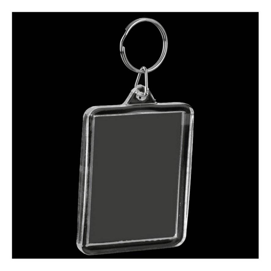 Breloc plastic insertie foto 7x5