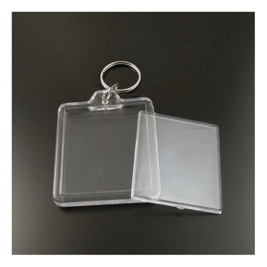 Breloc plastic insertie foto 7x5