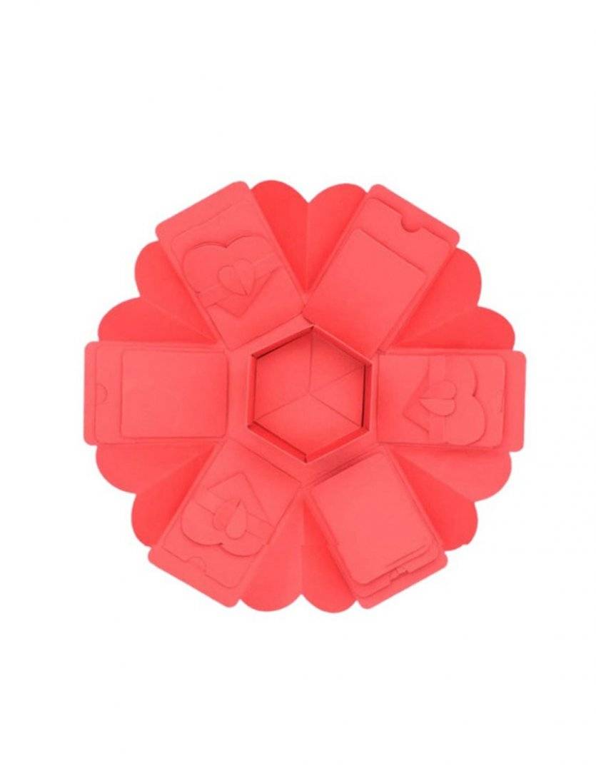 Cutie FOTO exploziva HEXAGONALA (Explosion Box)