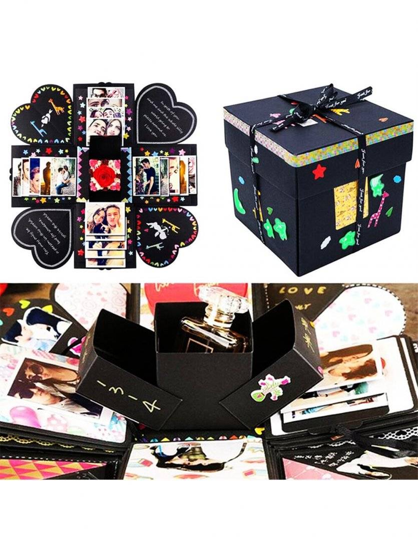 Cutie FOTO exploziva PATRATA (Explosion Box)