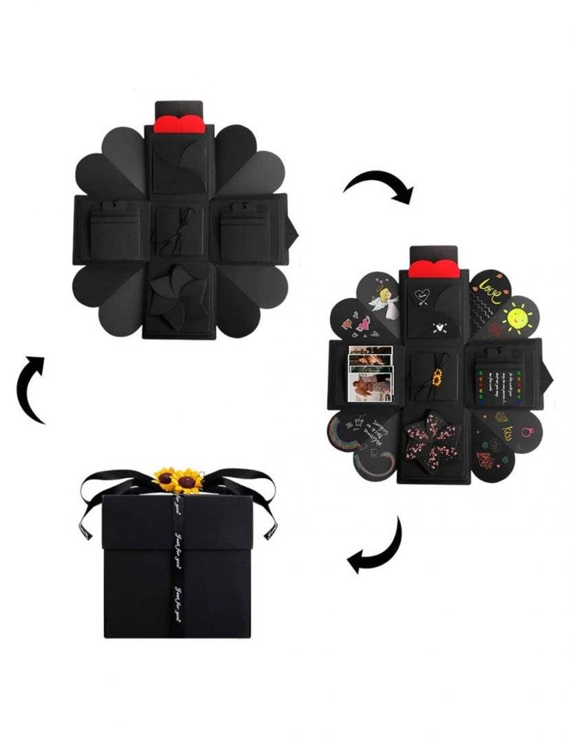 Cutie FOTO exploziva PATRATA (Explosion Box)
