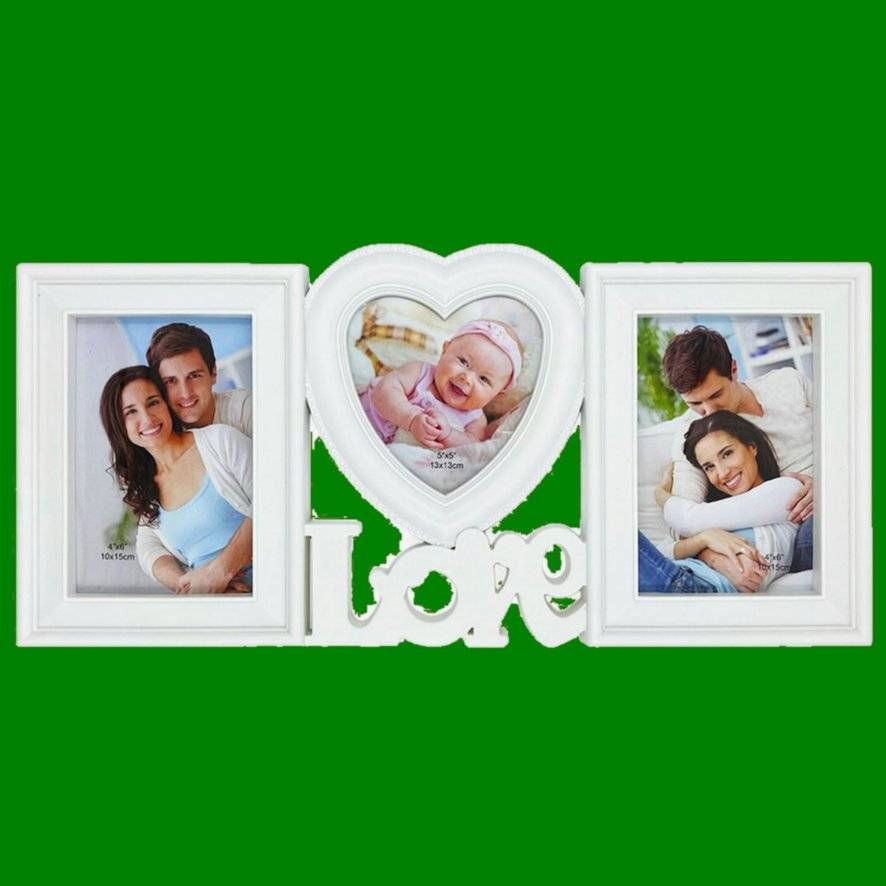 Rama foto colaj Wenge Love 3 poze