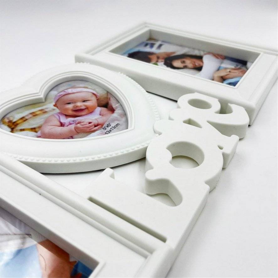 Rama foto colaj Wenge Love 3 poze