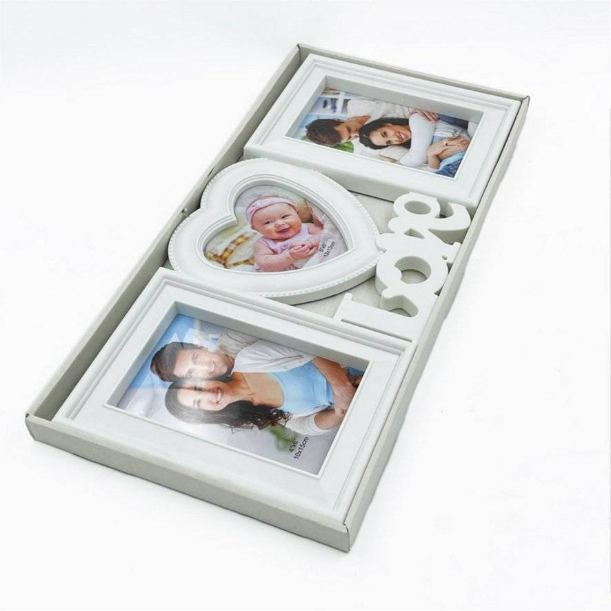 Rama foto colaj Wenge Love 3 poze