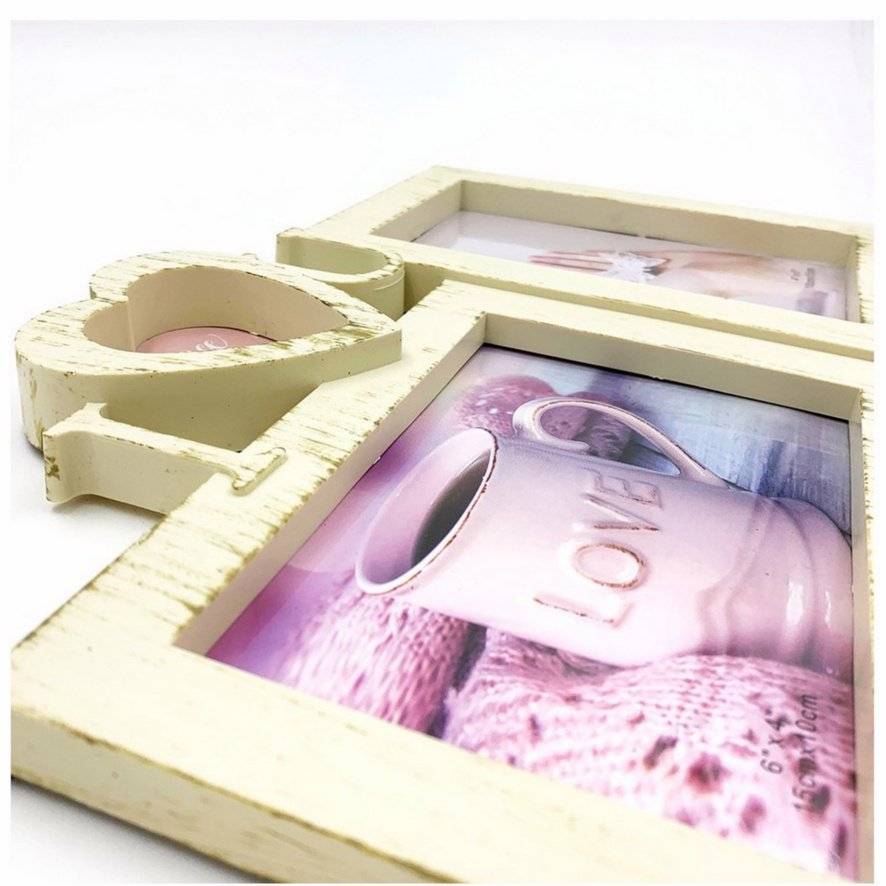 Rama foto I LOVE YOU 2 poze