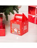 Cutie 3D Merry Christmas rosu